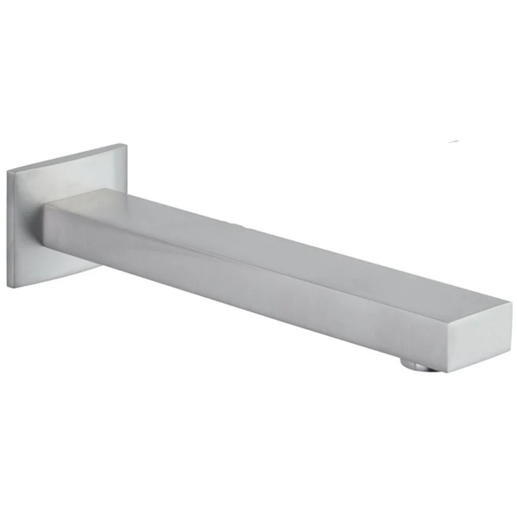 Tub Spout Solimar with Decorative Ring & Quick Connect Polished Chrome 8-1/2 Inch 10 Gallons per Minute Brass - Frankwebs