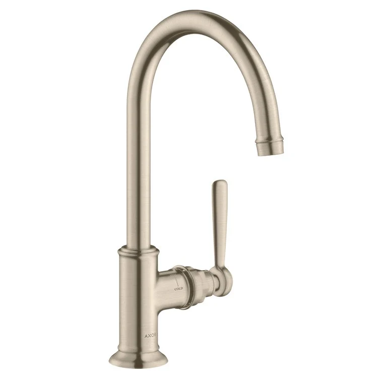 Lavatory Faucet Montreux 1 Lever ADA Brushed Nickel 1.2 Gallons per Minute Rigid Less Drain 1 Hole 8-1/4 Inch - Frankwebs