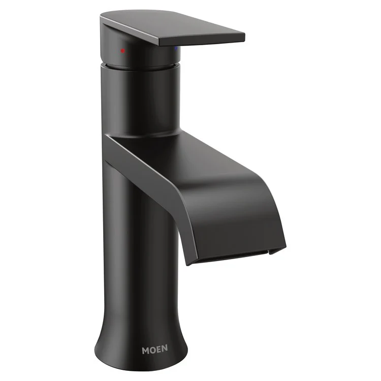 Genta Single Handle High-Arc Bathroom Faucet with Drain - Frankwebs