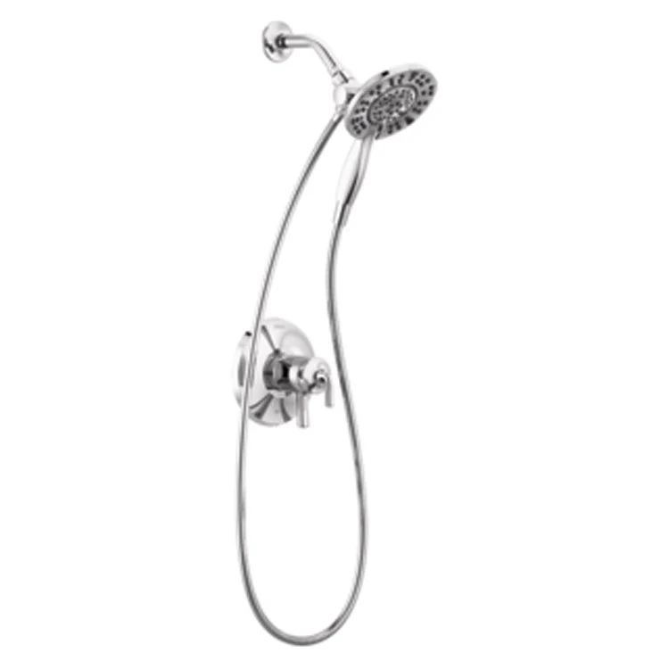 Shower Trim Kayra Monitor 17 In2ition 2-In-1 with Touch-Clean 1 Lever Chrome ADA 1.75 Gallons per Minute Round - Frankwebs