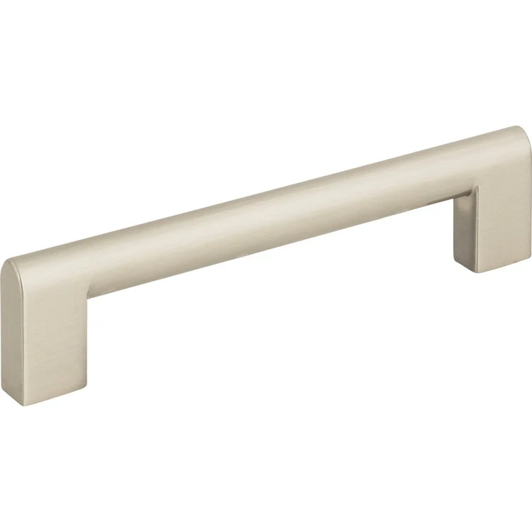 Drawer Pull Atlas Round Rail Brushed Nickel Zinc Alloy 5-1/16 Inch 5-3/4 x 1/2 Inch - Frankwebs
