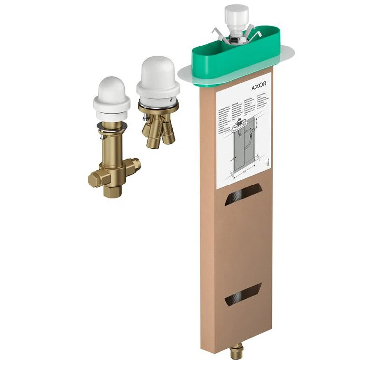 Rough-In Valve 3 Hole Roman Tub Set with 1 Handle 1/2 Inch - Frankwebs