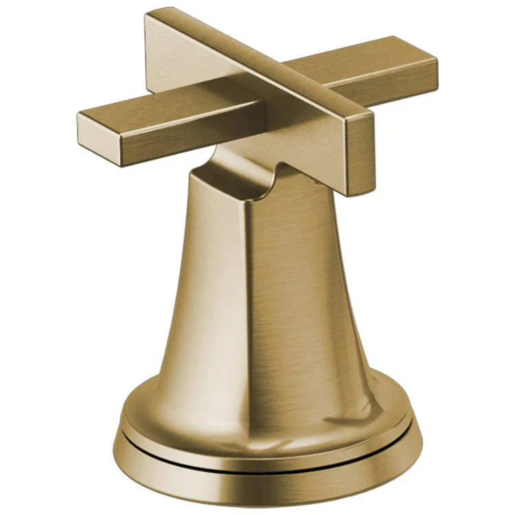 Handle Kit Levoir Brass 2 Cross Brilliance Luxe Nickel ADA for Roman Tub Filer - Frankwebs