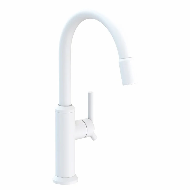 Kitchen Faucet Jeter 1 Lever ADA Polished Chrome Pull Down Spout Height 10-7/9 Inch 1.8 Gallons per Minute - Frankwebs