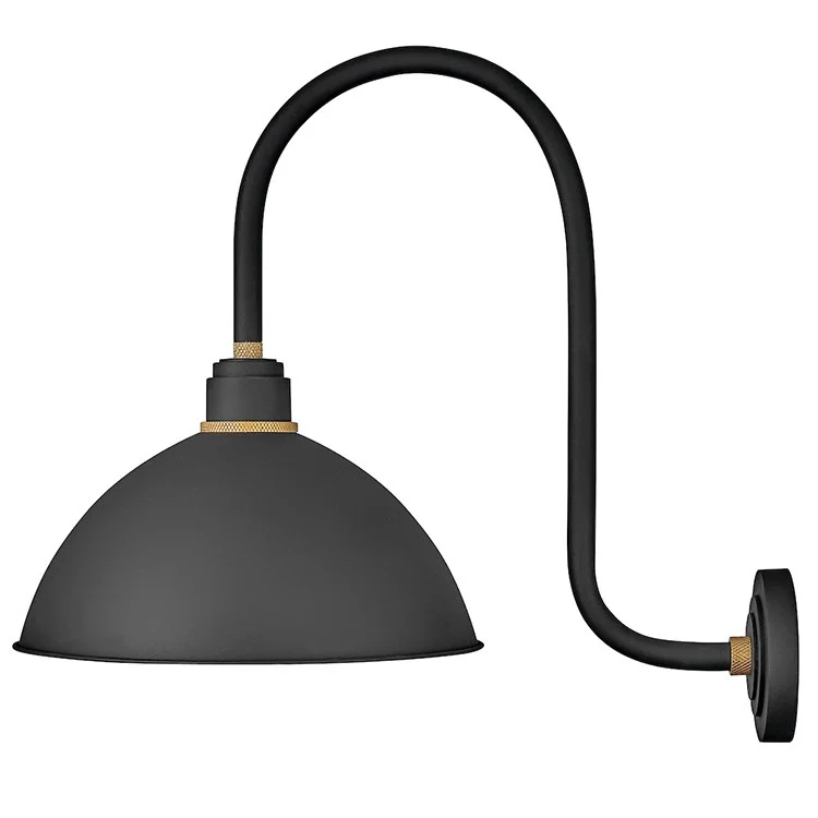 Foundry Single-Light Large Outdoor Wall Sconce - Frankwebs