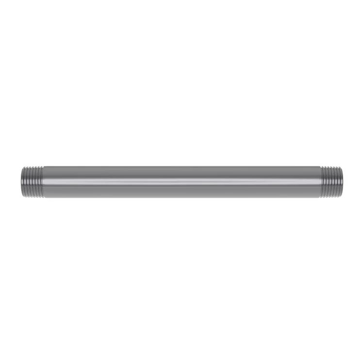 Shower Arm Polished Brass Uncoated Living 8 Inch 1/2