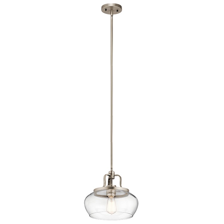 Davenport Single-Light Pendant/Semi-Flush Mount Ceiling Fixture - Frankwebs