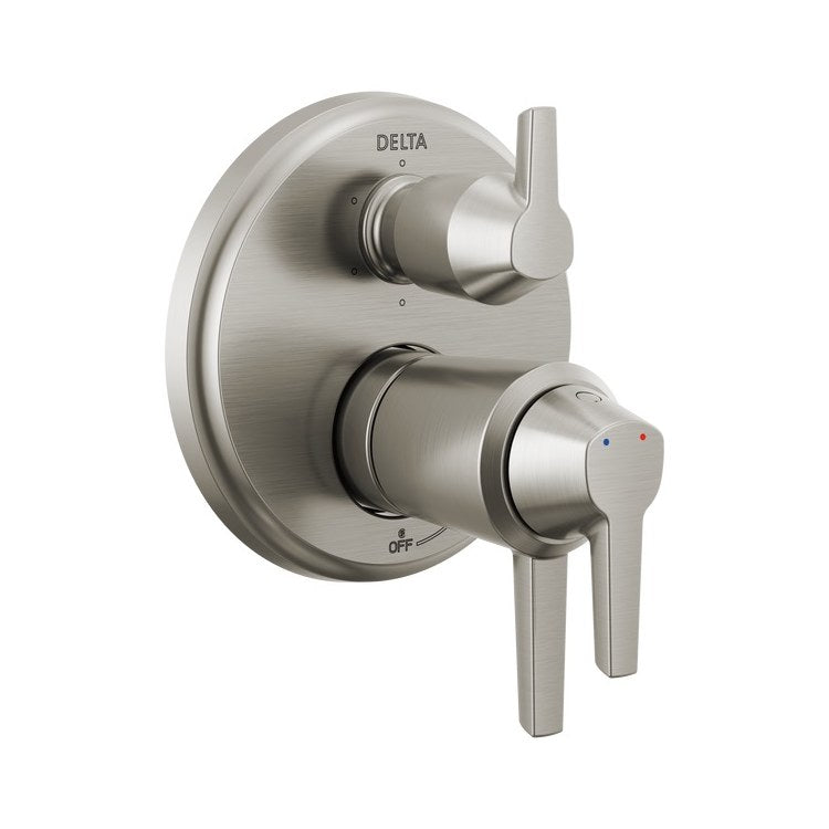Diverter Trim Galeon 17T 6 Setting Lumicoat Stainless 6-3/4 Inch 5-1/4 Inch - Frankwebs