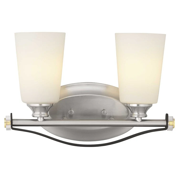 Nealy Two-Light Bathroom Vanity Fixture - Frankwebs
