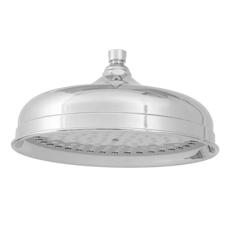 Showerhead Carolene 1 Function Rainhead Polished Nickel 10 Inch 1.75 Gallons per Minute Power Rain - Frankwebs