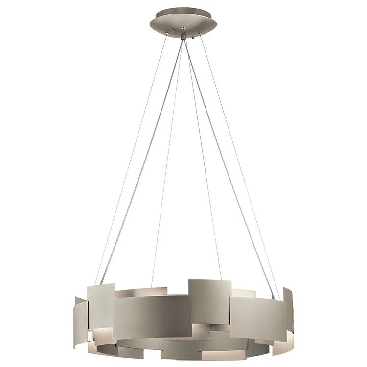 Moderne Two-Light LED Chandelier/Pendant - Frankwebs