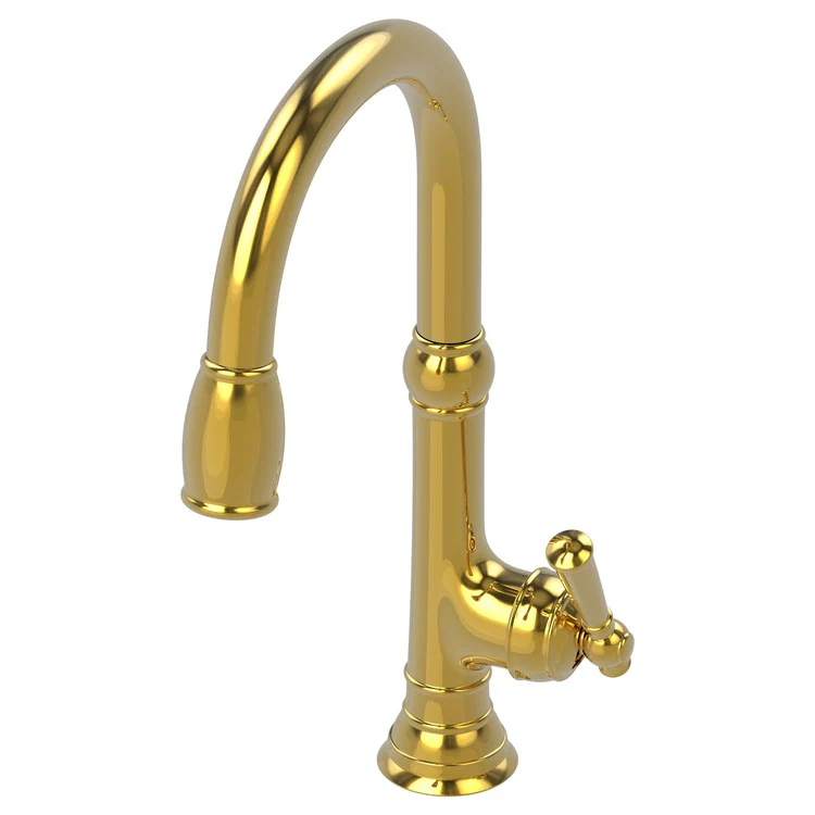 Kitchen Faucet Jacobean 1 Lever ADA Midnight Chrome Pull Down Spout Height 9-4/5 Inch 1.8 Gallons per Minute - Frankwebs