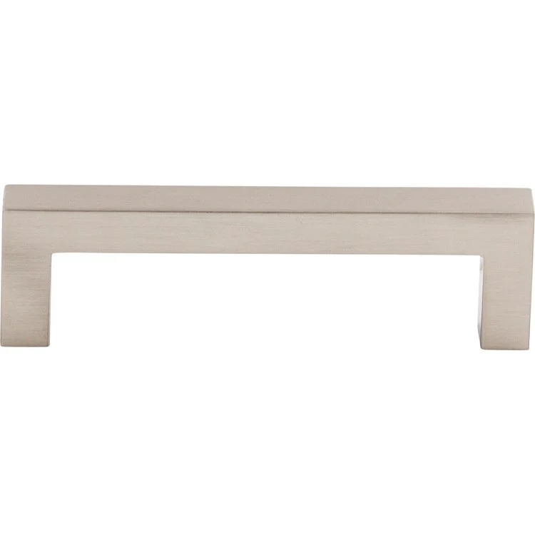 Pull Asbury Square Bar Brushed Satin Nickel Zinc Alloy 3-3/4 Inch 4-3/16x3/8 Inch - Frankwebs