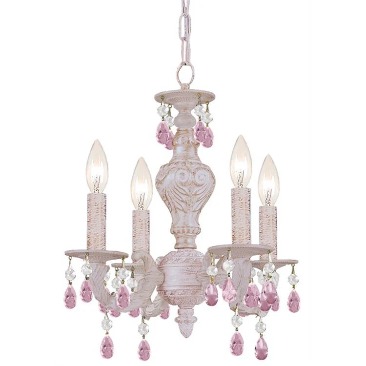 Paris Market Four-Light Rose Mini Chandelier - Frankwebs