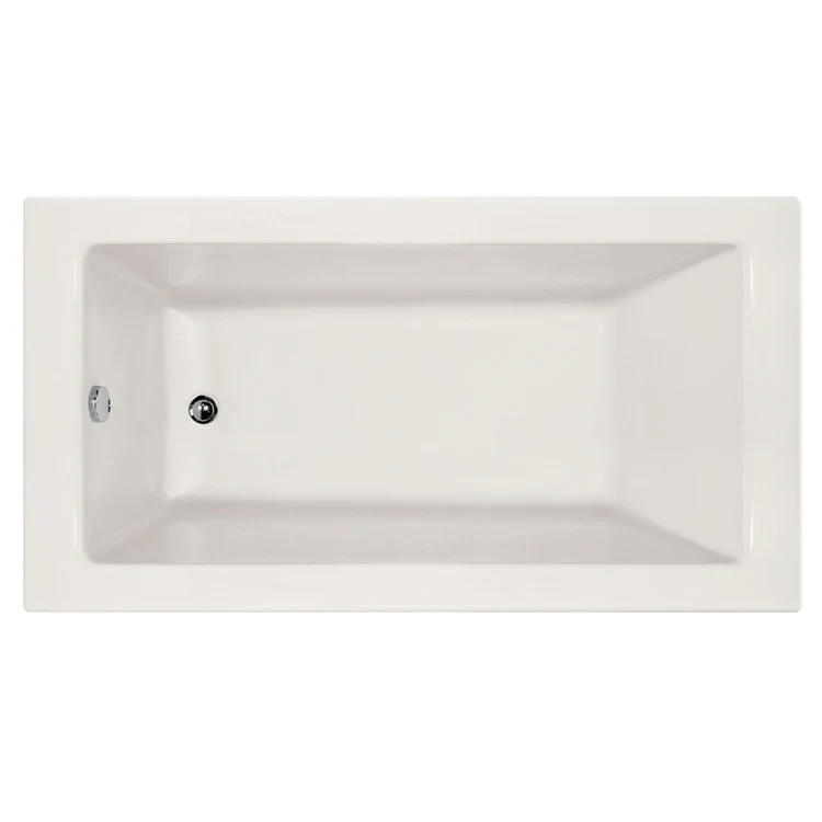 Air Tub Designer Collection Sydney Alcove Right Drain Bone Rectangle 6 Jet Acrylic 60 x 30 x 17 Inch - Frankwebs