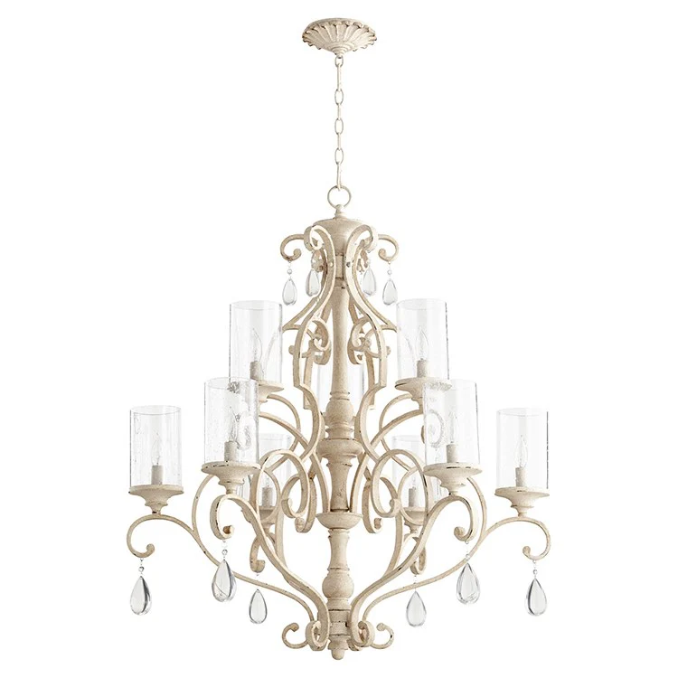 San Miguel Nine-Light Two-Tier Chandelier - Frankwebs