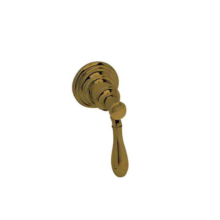 Diverter Handle Ithaca Brass Flow Control Lever Antique Copper Round Escutcheon - Frankwebs