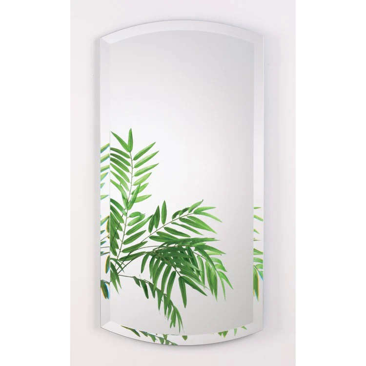 Mirror Euro 15-1/8 x 30 Inch Beveled Arch Rectangle - Frankwebs