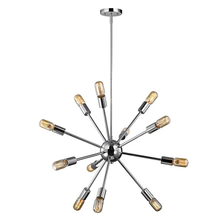 Delphine Twelve-Light Chandelier - Frankwebs
