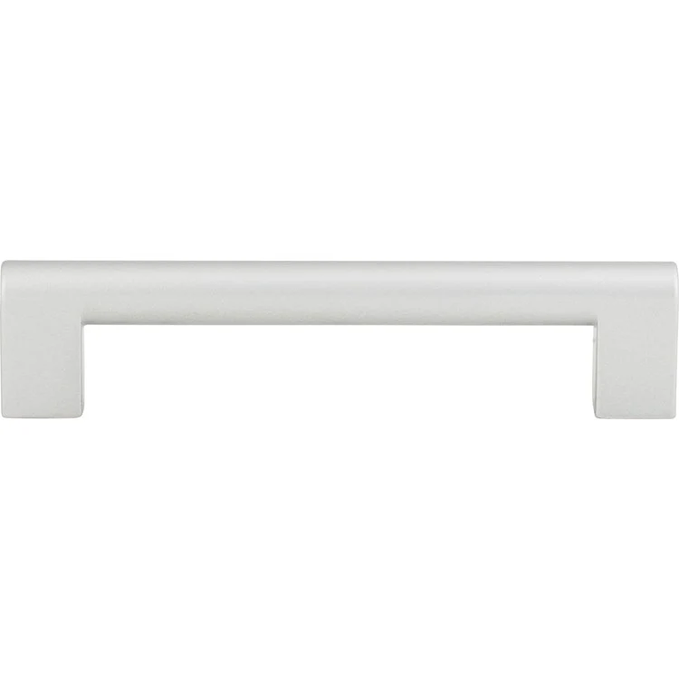 Drawer Pull Atlas Round Rail Brushed Nickel Zinc Alloy 5-1/16 Inch 5-3/4 x 1/2 Inch - Frankwebs