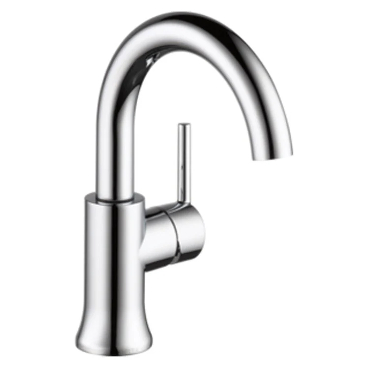 Trinsic Single Handle High Arc Bathroom Faucet with Drain - Frankwebs