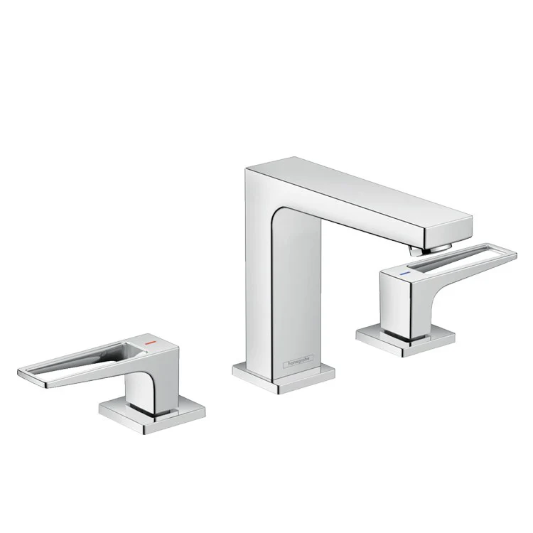 Metropol 110 Two Handle Widespread Bathroom Faucet with Pop-Up Drain - Frankwebs