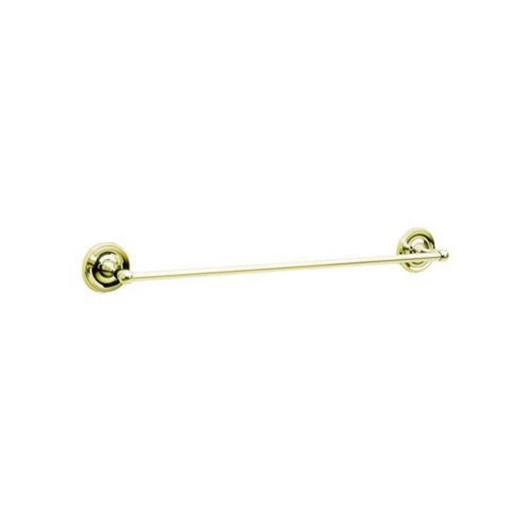 Towel Bar Villa 24 Inch Single Polished Brass Brass - Frankwebs