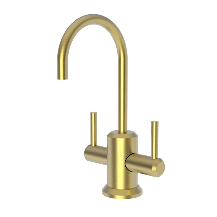 Water Dispenser Jeter Hot and Cold 2 Lever Gooseneck French Gold PVD - Frankwebs