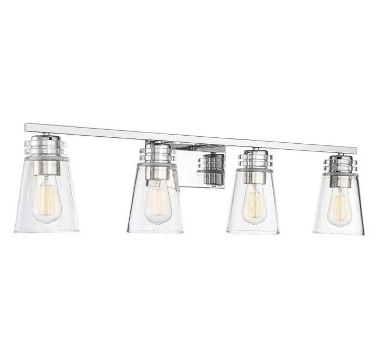 Brannon Four-Light Bathroom Vanity Fixture - Frankwebs