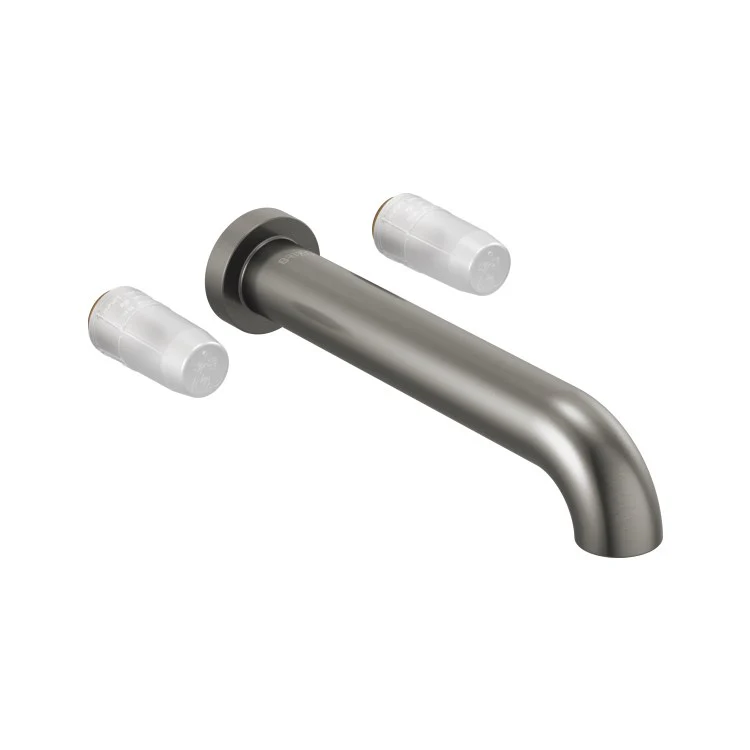 Tub Filler Trim Litze Wall Mount Less Handle Polished Chrome ADA 8-16 Inch Spread Less Handshower 9.3 Gallons per Minute - Frankwebs
