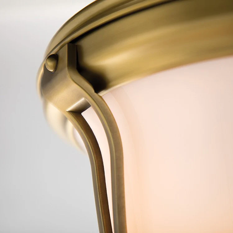 Newport Three-Light Flush Mount Ceiling Fixture - Frankwebs