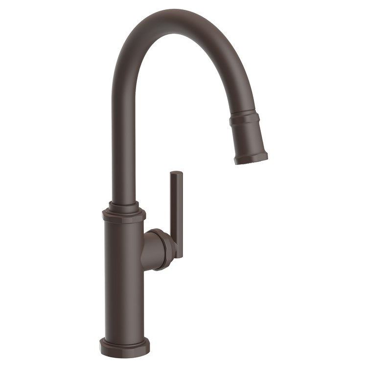 Kitchen Faucet Heaney 1 Lever ADA Matte White Pull Down Spout Height 10-3/4 Inch 1.8 Gallons per Minute - Frankwebs