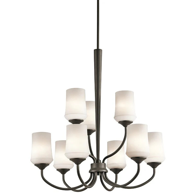 Aubrey Nine-Light Two-Tier Chandelier - Frankwebs