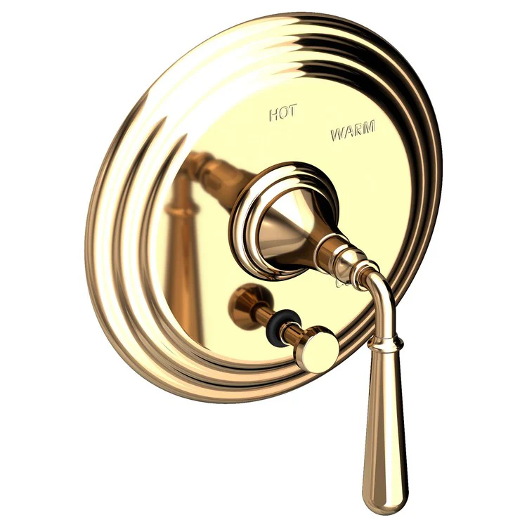 Bevelle Pressure Balance Tub/Shower Valve Trim Only with Lever Handle - Midnight Chrome - Frankwebs