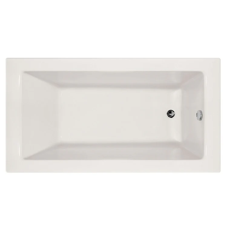 Air Tub Designer Collection Sydney Alcove Right Drain Biscuit Rectangle 6 Jet Acrylic 60 x 32 x 20 Inch - Frankwebs