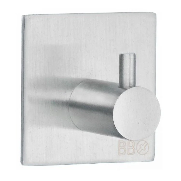 Hook Design Square Brushed Stainless Steel 1-1/4 x 1-3/4 x 1-3/4 Inch 1-1/4 Inch Wall Mount - Frankwebs