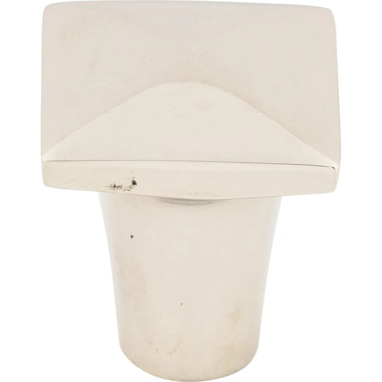 Knob Aspen II Square Brushed Satin Nickel Bronze 7/8 x 7/8 x 1-1/8 Inch 1-1/8 Inch - Frankwebs