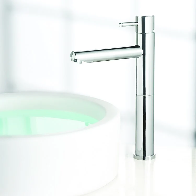 Serin Single-Handle Monoblock Vessel Sink Faucet without Drain - Frankwebs