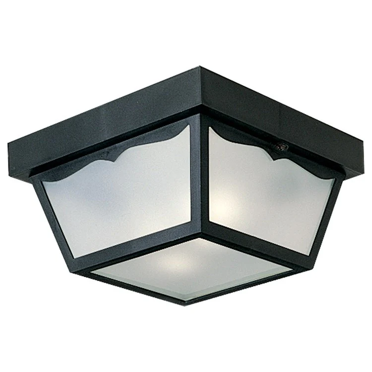 Two-Light Flush Mount Ceiling Lighting Fixture - Frankwebs