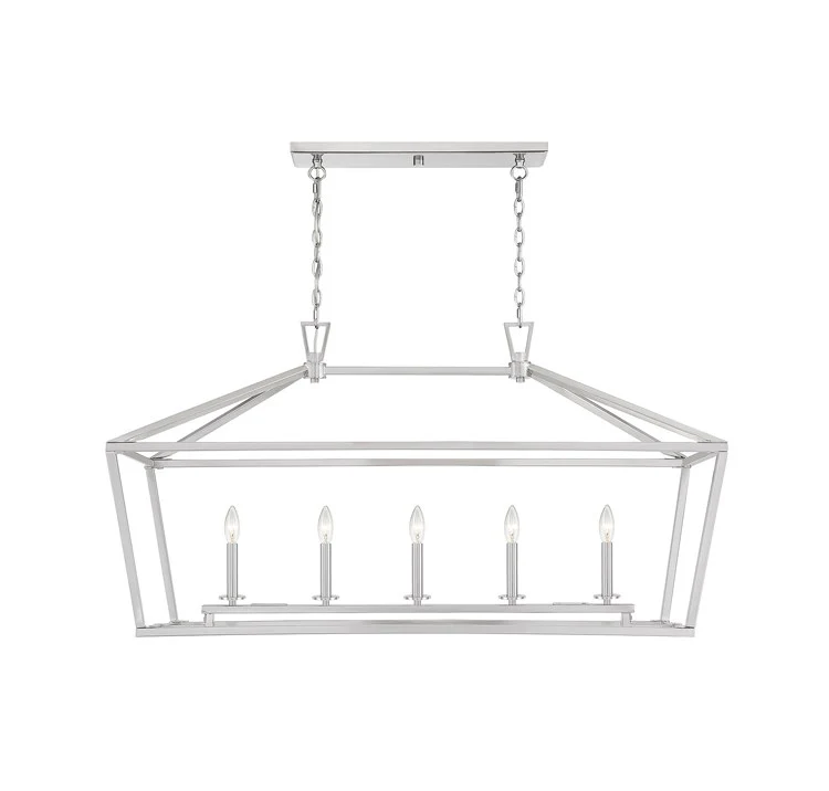 Townsend Five-Light Linear Chandelier - Frankwebs