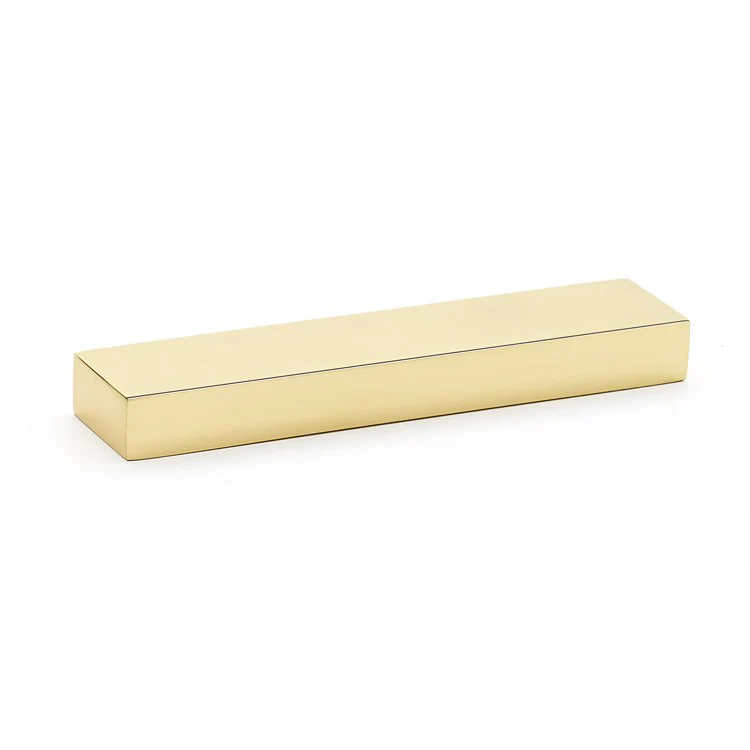 Pull Tempo Satin Brass 4 Inch 4-1/2 Inch 1/2 Inch - Frankwebs