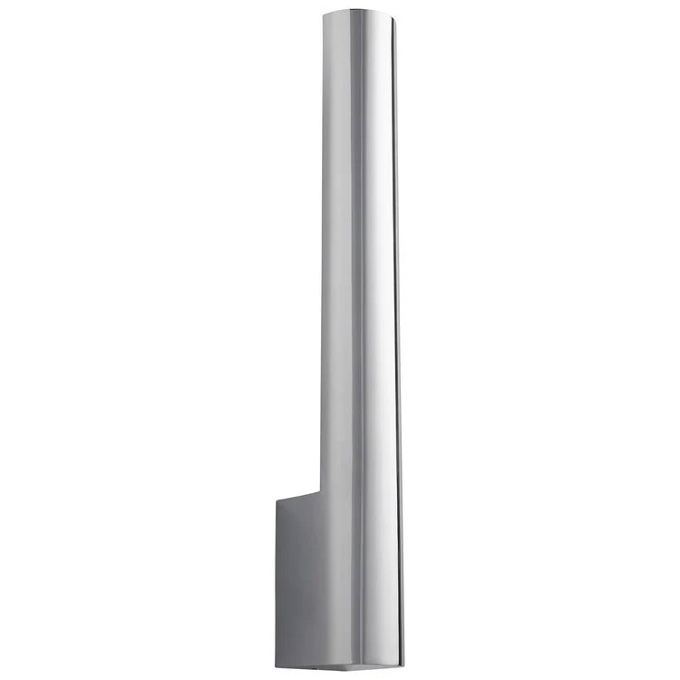 Mies Single-Light LED Wall Sconce - Polished Chrome - Frankwebs