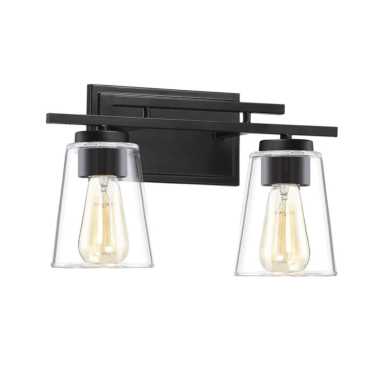 Calhoun Two-Light Bathroom Vanity Fixture - Frankwebs