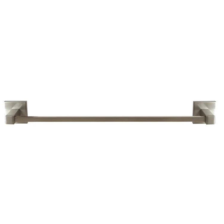 Towel Bar Contemporary II Bath 18 Inch Polished Nickel Brass 2-1/4 Inch - Frankwebs