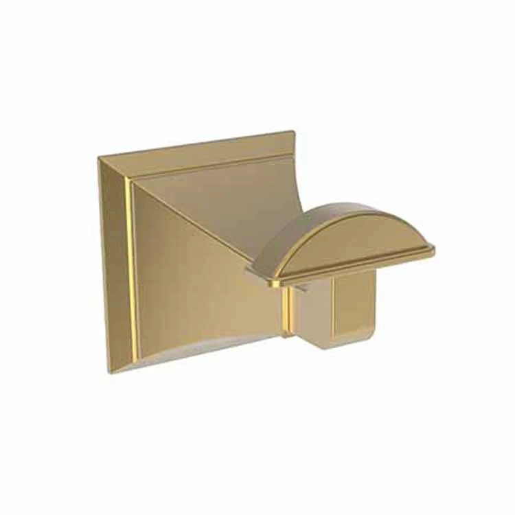 Robe Hook Joffrey Single Polished Brass Uncoated Living 2-1/5 Inch 2-5/7 Inch Wall Mount Brass - Frankwebs