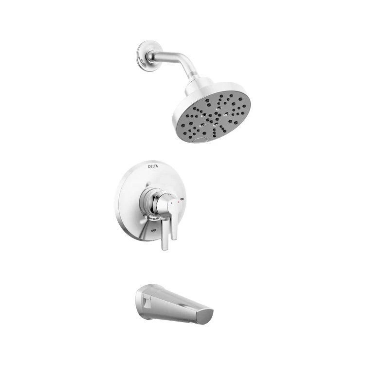 Shower Trim Galeon 17S with Volume Control and Touch-Clean 1 Lever Lumicoat Stainless ADA 1.75 Gallons per Minute 5 Function - Frankwebs