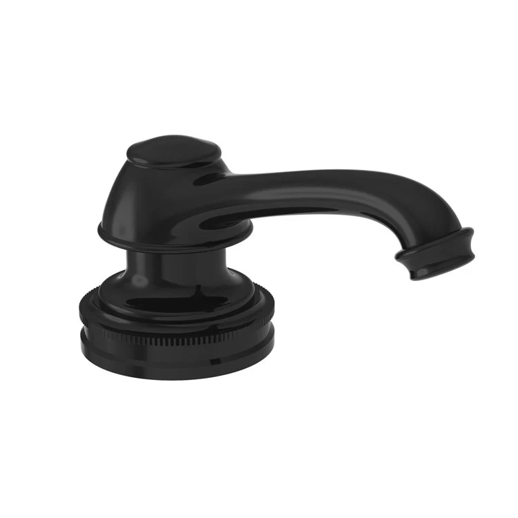 Soap Dispenser Taft Gloss Black Deck Mount Brass Pump - Frankwebs