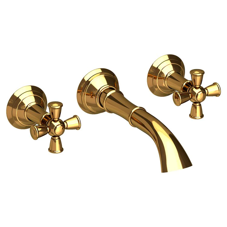 Aylesbury Two Handle Wall-Mount Bathroom Faucet - Antique Copper - Frankwebs