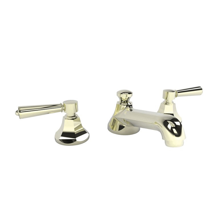 Lavatory Faucet Metropole Widespread 8 to 20 Inch Spread 2 Lever ADA Flat Black 1.2 Gallons per Minute Brass Spout Height 1-7/16 Inch - Frankwebs