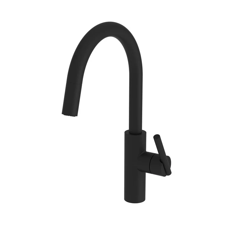 Kitchen Faucet East Linear 1 Lever ADA English Bronze Pull Down Spout Height 9-3/5 Inch 1.8 Gallons per Minute - Frankwebs